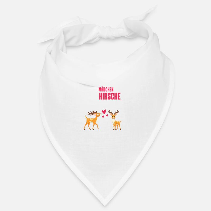 Hirsch Mädchen Waldbewohner Tier Geschenk Hirsch Bandana