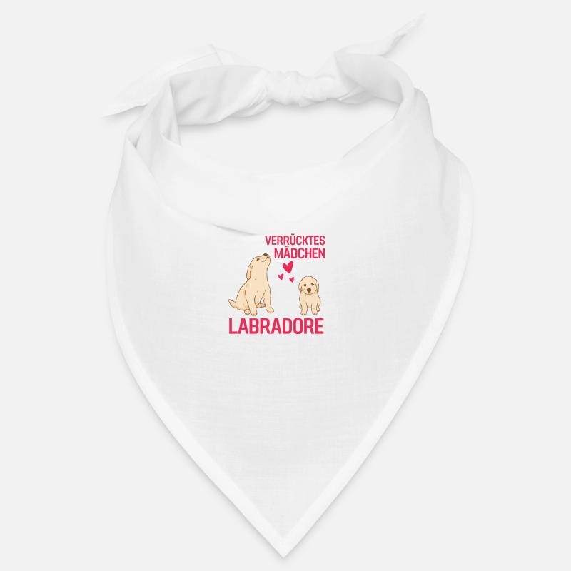 Hunde Mädchen Geschenk Hundebesitzer Labrador Bandana