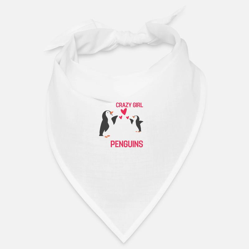 Antarktis Tier Zoo Vogel Mädchen Geschenk Pinguin Bandana