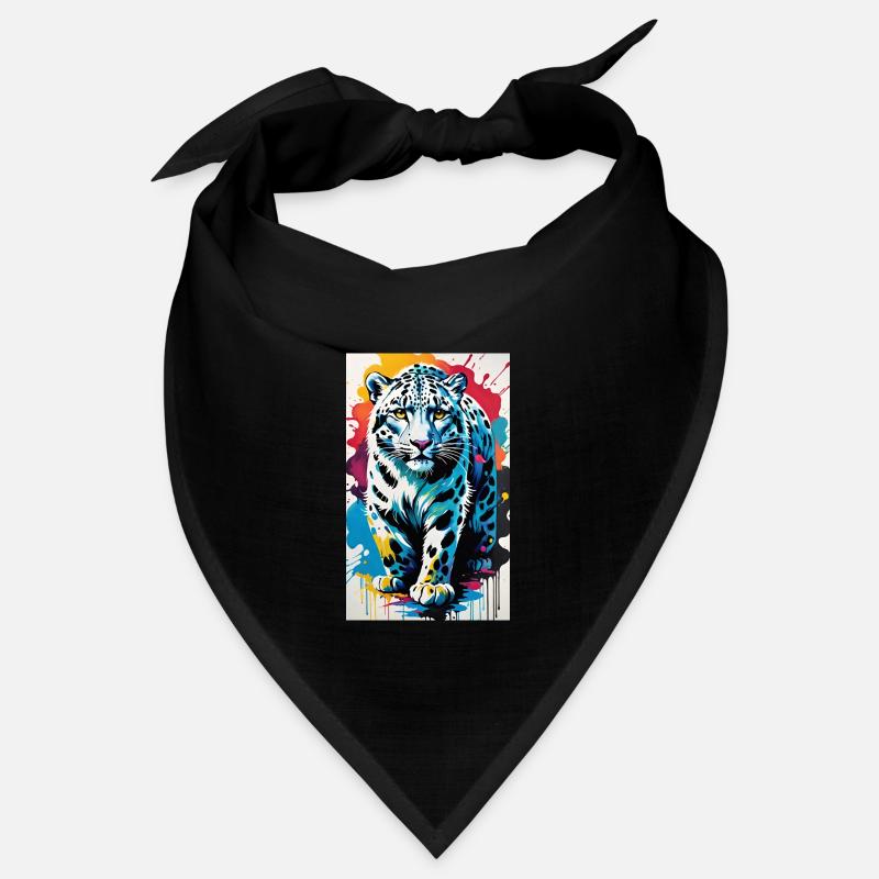Schneeleopard | Leopard | Raubtier Bandana