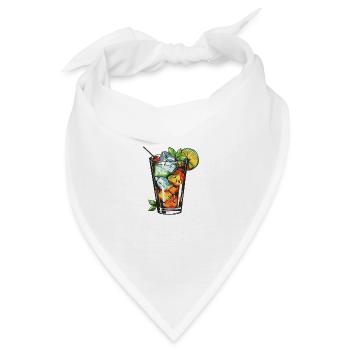 Limonade Getränk - Bandana - Weiß - Vorne