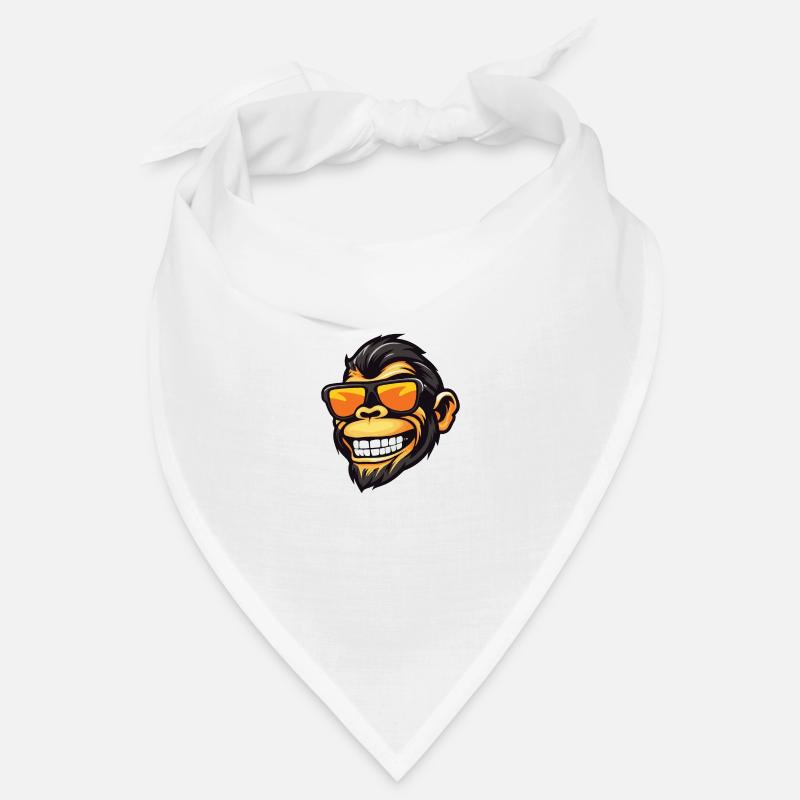 Monkey Cool Head Party Bandana