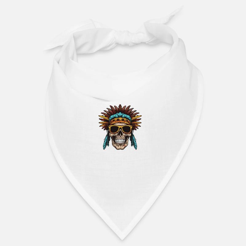 Apache Totenkopf Indianer Bandana