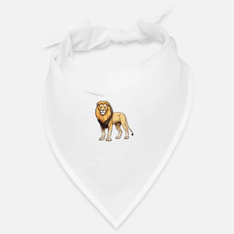 Löwe Tier Bandana