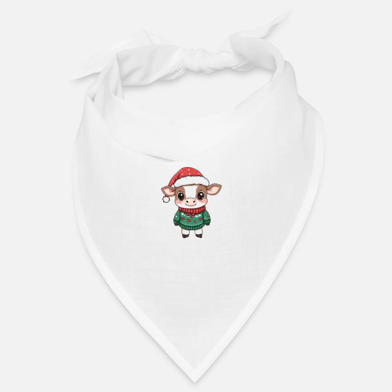 Vache Noël Bande Dessinée Bandana