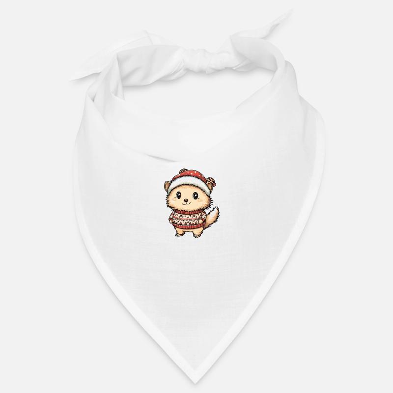 Igel Weihnachten Comic Bandana