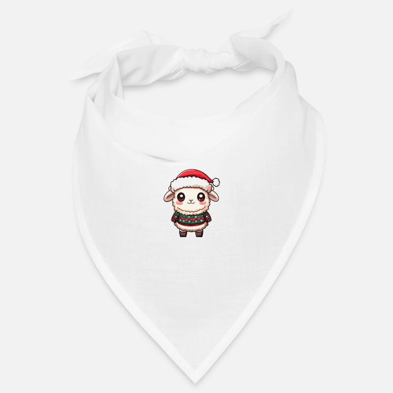 Schaf Weihnachten Comic Bandana