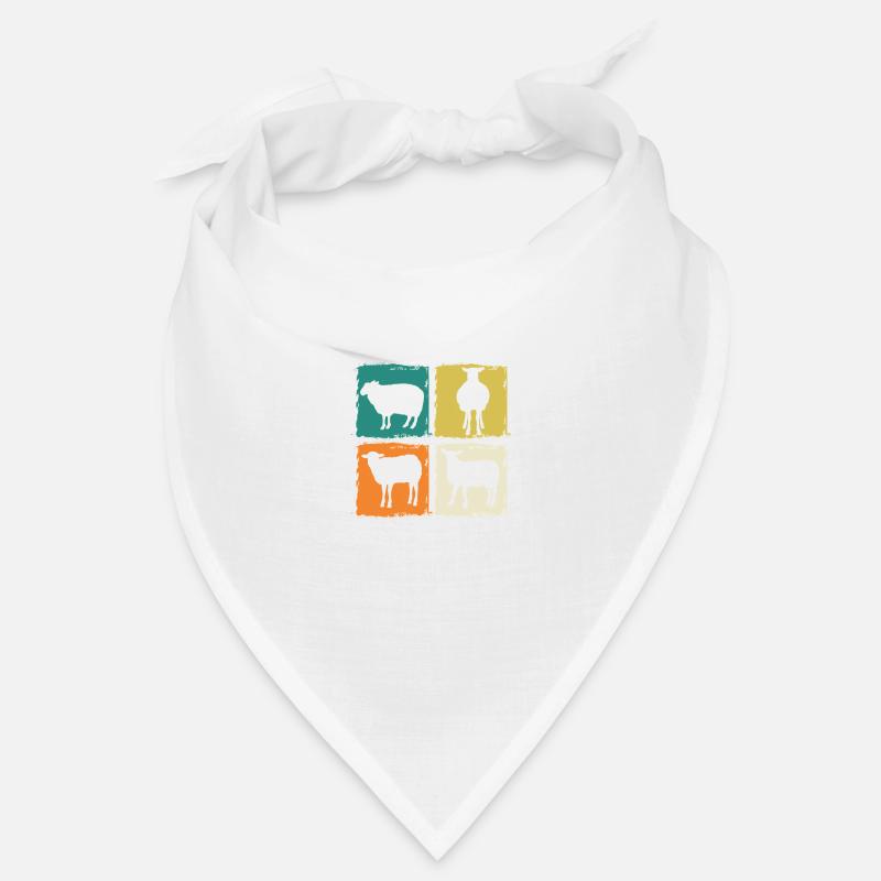 Schäfer Schaf - Bandana - Weiß
