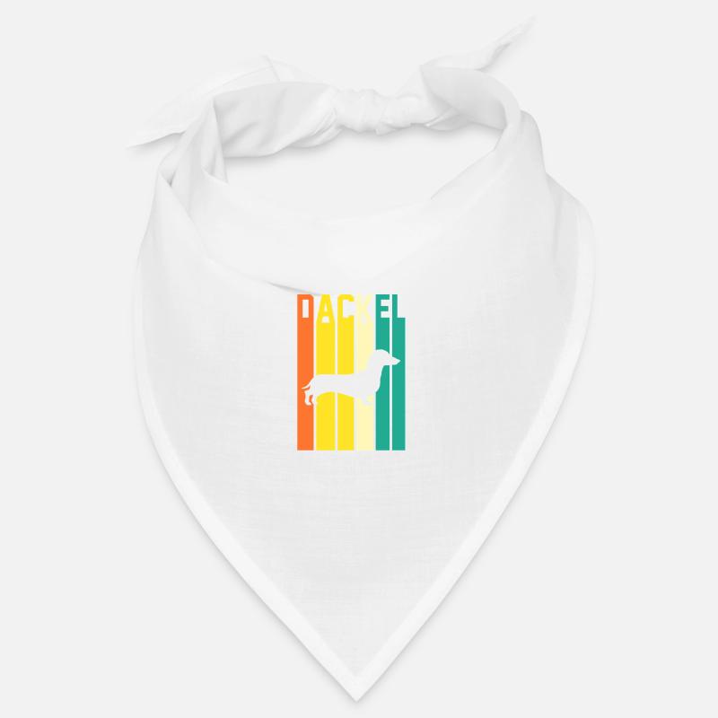 Chien teckel Bandana