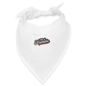 Ein Wenig Dramatisch Humorvoller Stil - Bandana - Weiß - Vorne