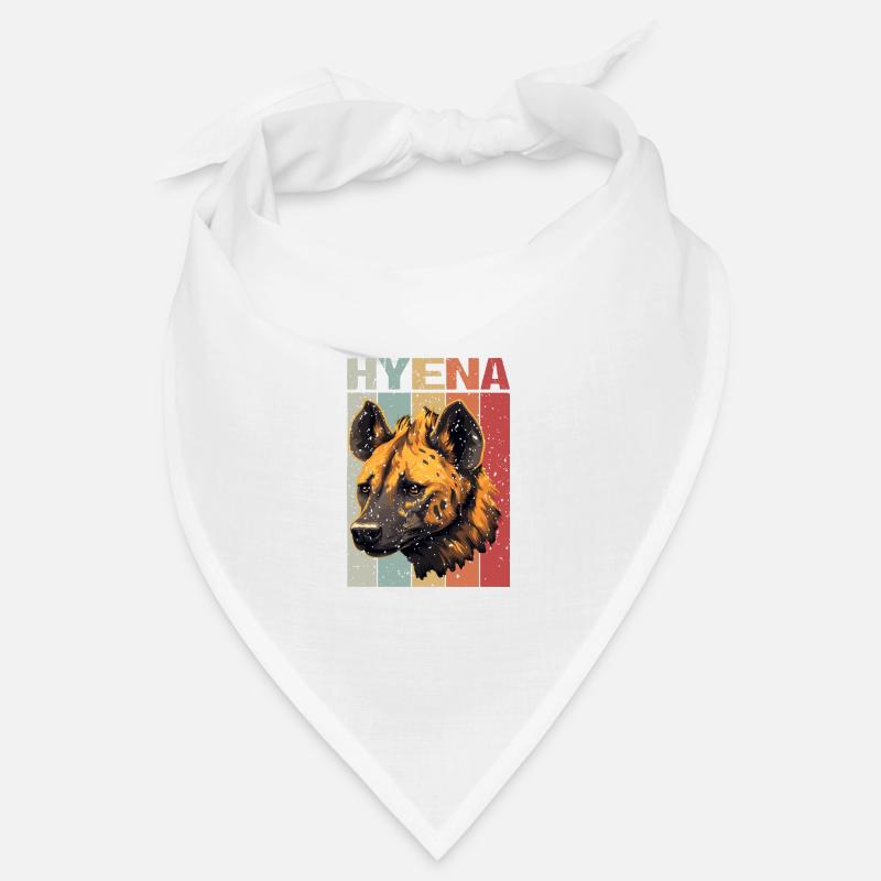 Hyène Head Style rétro Bandana