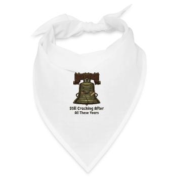 Freiheitsglocke - Bandana - Weiß - Vorne