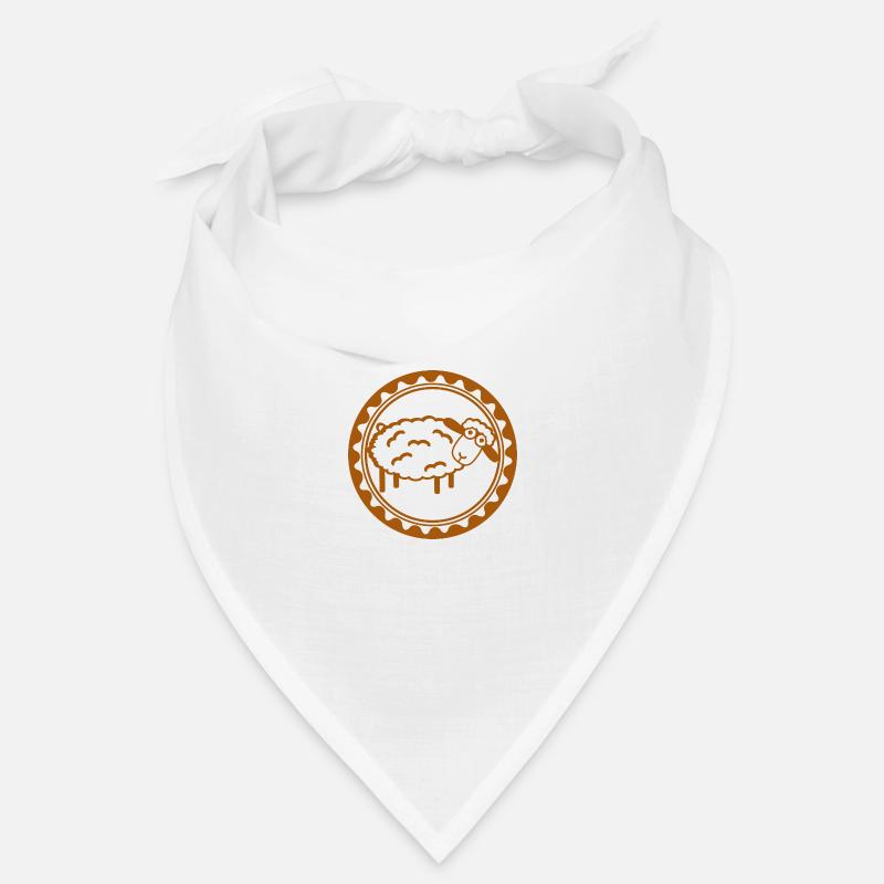 Sheep - Wool - Sheep herd - Nature - Farm Bandana