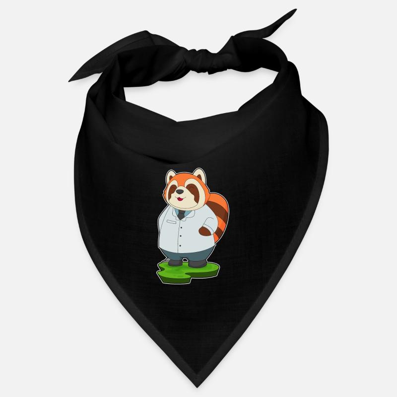 Roter Panda Arzt Bandana