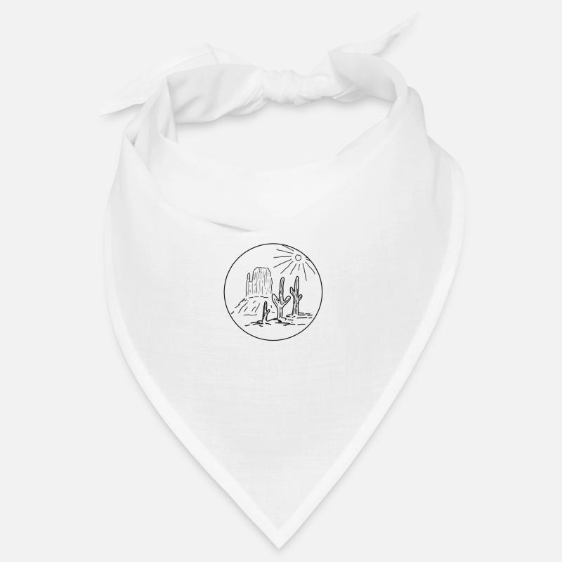 Idée cadeau Desert Monument Valley Cactus Bandana