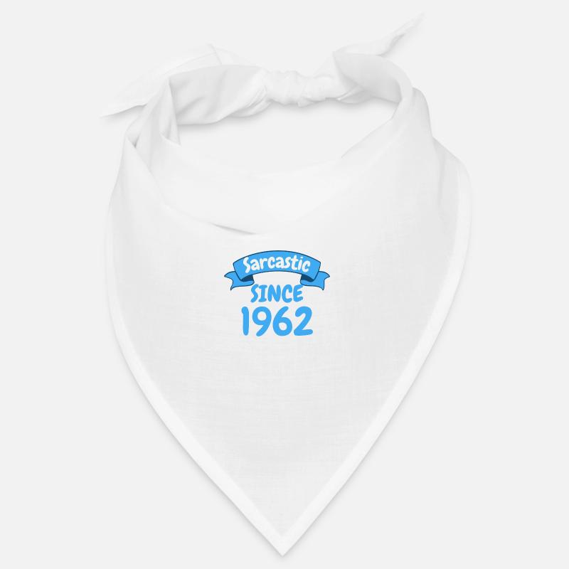 61 Jahre Geburtstag Geschenk Sarkastisch seit 1962 Bandana