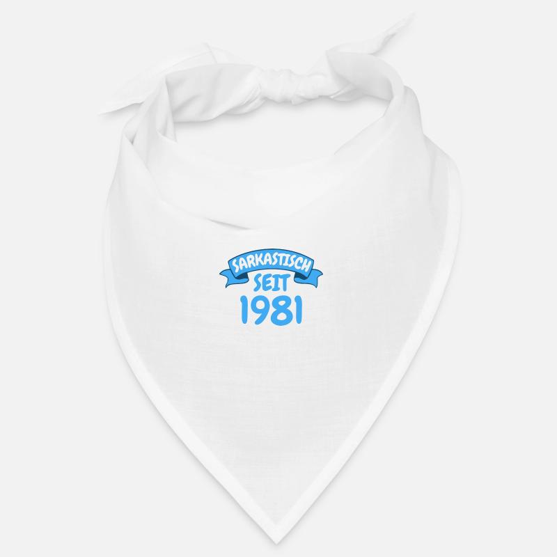 42 Jahre Geburtstag Geschenk Sarkastisch seit 1981 Bandana