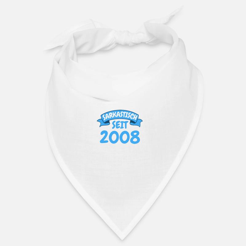 15 Jahre Geburtstag Geschenk Sarkastisch seit 2008 Bandana