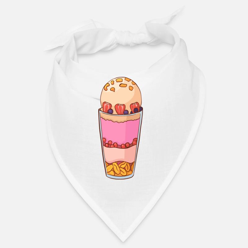 Eis Speiseeis Eiskrem Eiscreme Kugeleis Eisbecher Bandana
