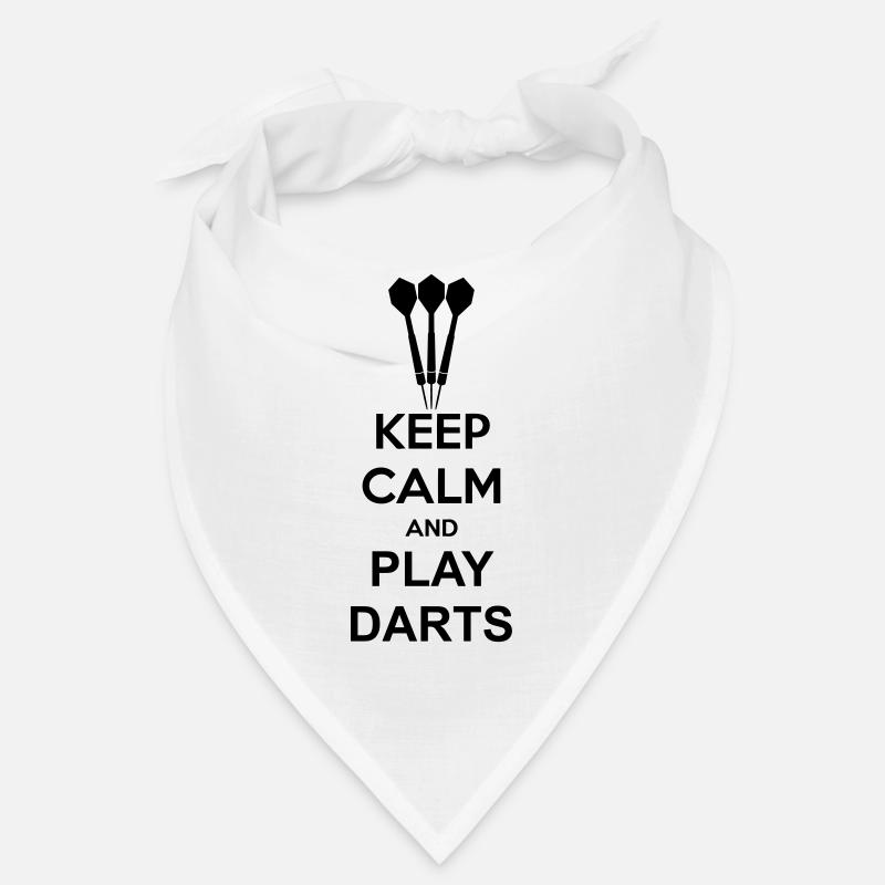 Keep Calm And Play Darts Bandana