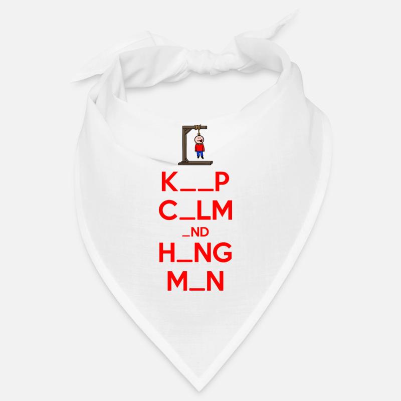 Keep Calm and Hangman Bandana