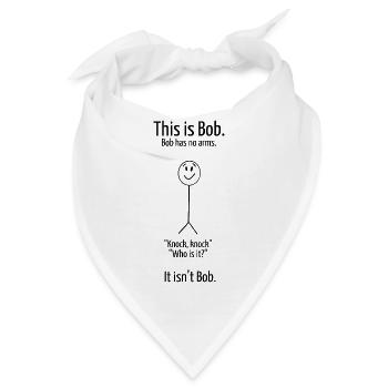 Das ist Bob 2 - Bandana - Weiß - Vorne