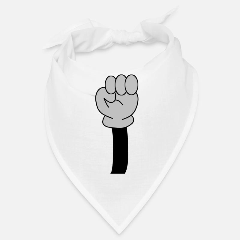 Erhöhte Faust Symbol Bandana