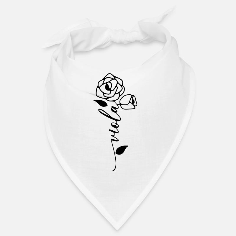 Viola Nom Prénom Fleur Bandana
