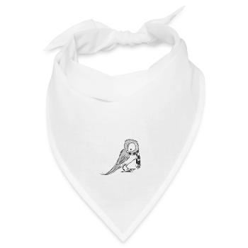 Till Eule ohne Spiegel - Bandana - Weiß - Vorne