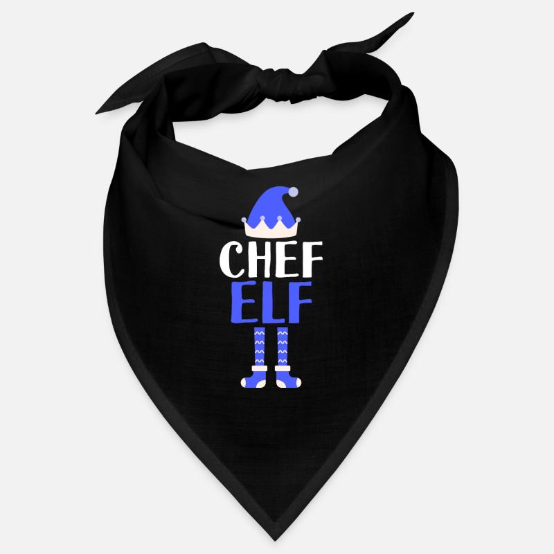 Chef Elf Vorgesetzte Geschenk Bandana