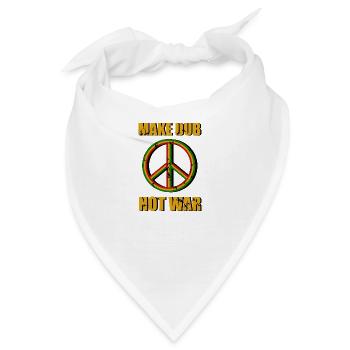 Make Dub Reggae - Bandana - Weiß - Vorne