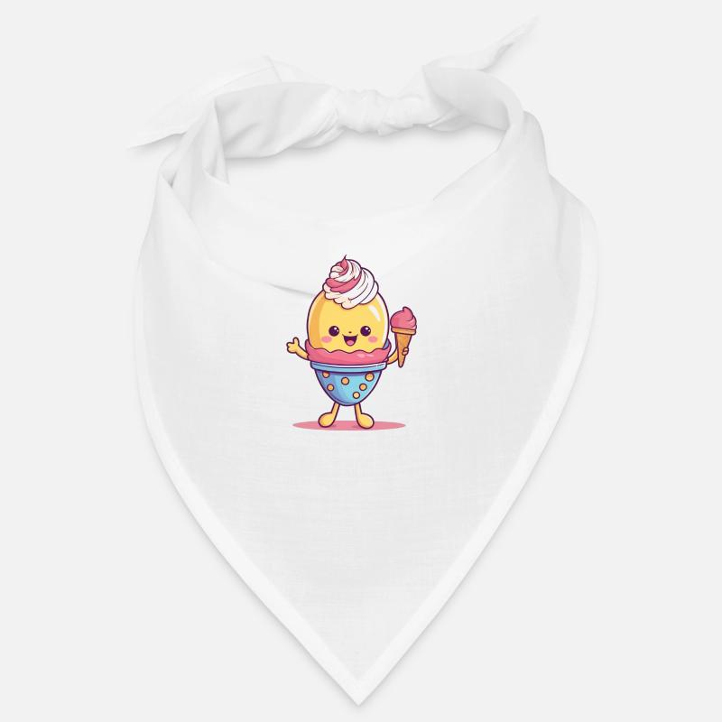 Ice Cream Chick Bandana