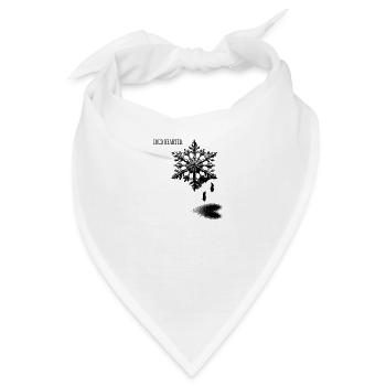 "Winter mood" - Bandana - Weiß - Vorne