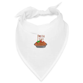 Pasta Day - Bandana - Weiß - Vorne