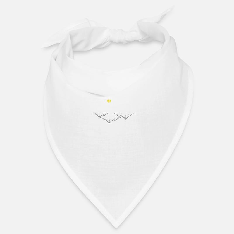 Montagnes - Bandana - blanc