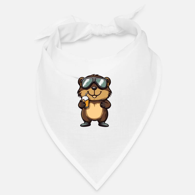 Beaver Ski Beer Bandana