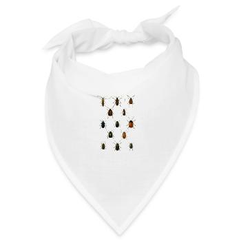 Insekten Insekten Übersicht - Bandana - Weiß - Vorne