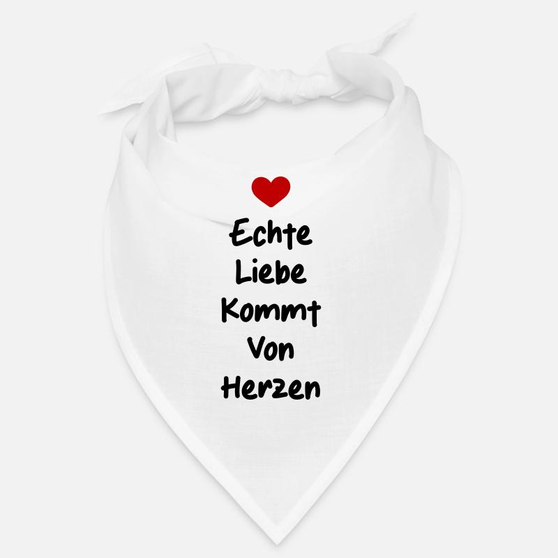 Liebe Spruch Valentinstag Herz Bandana