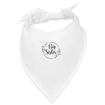 Große Schwester - Bandana - Weiß - Vorne