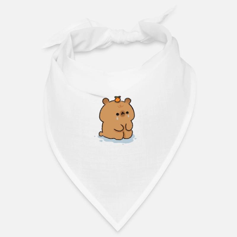 Capybara triste Bandana