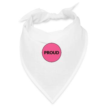 STOLZER LGBT-STOLZ - Bandana - Weiß - Vorne