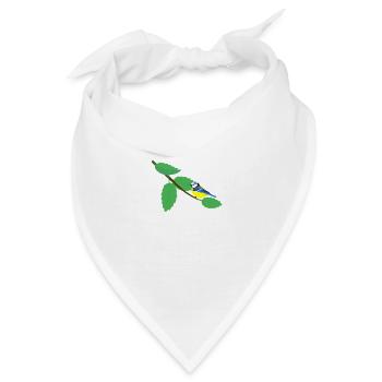 Blaumeise - Bandana - Weiß - Vorne