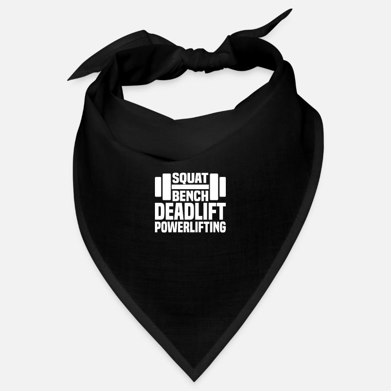 Powerlifting Banc de squat Deadlift Bandana
