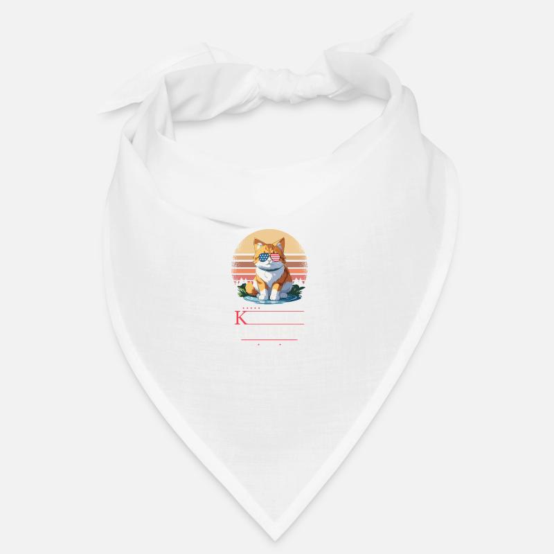 Chat sans enfant pour Kamala - Harris Bandana