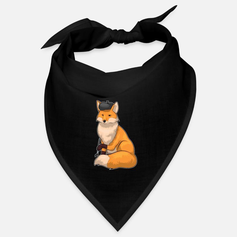 Fuchs Maler Pinsel Malen Bandana
