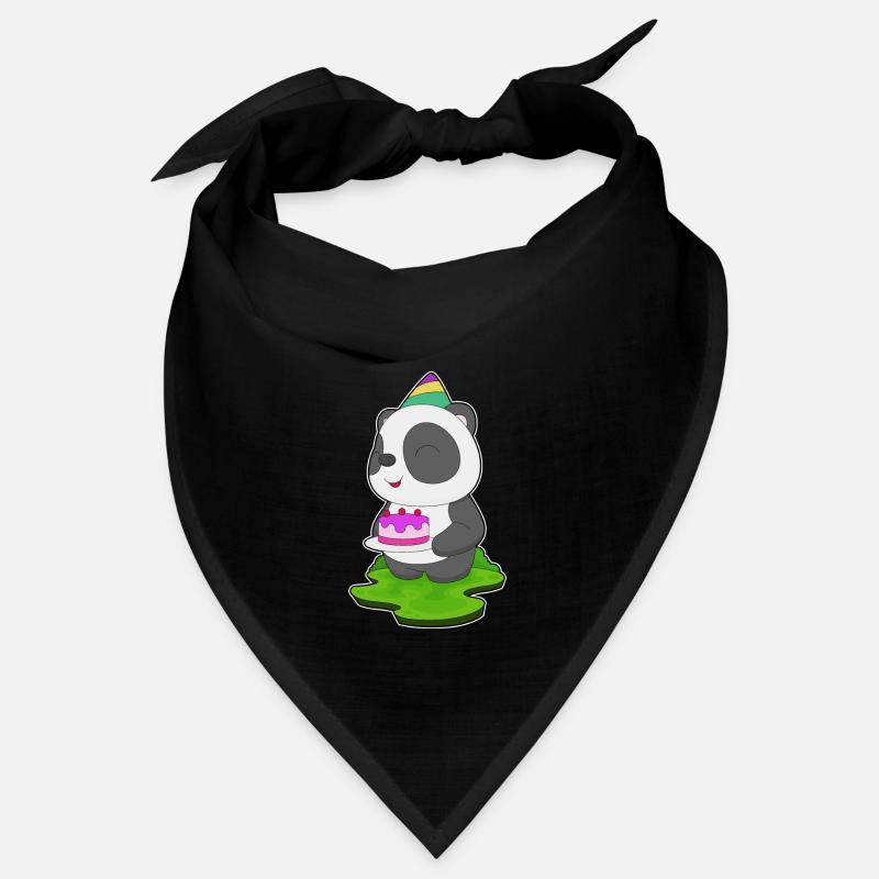 Panda Geburtstag Kuchen Bandana