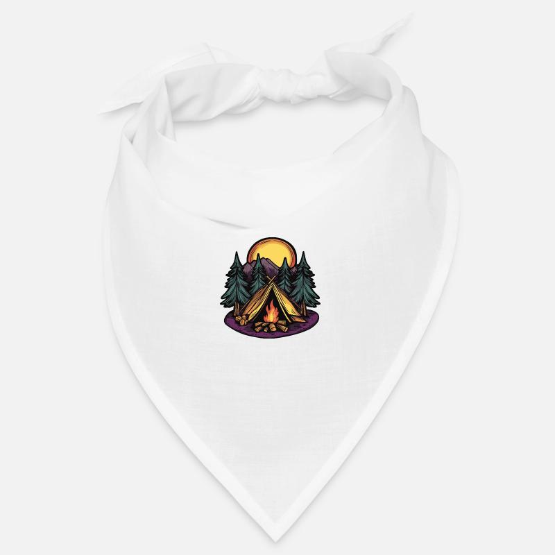 Camping Forest Tent Bandana