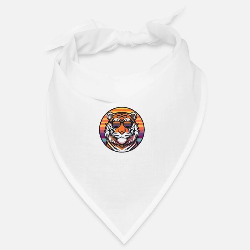 Tiger Comic Cool Été Bandana