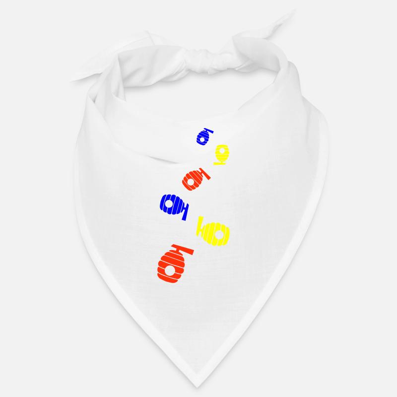 Imker Icon honig - Bandana - Weiß