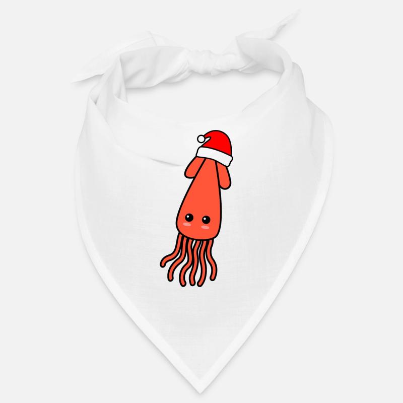 Squid Comic Christmas Xmas Bandana